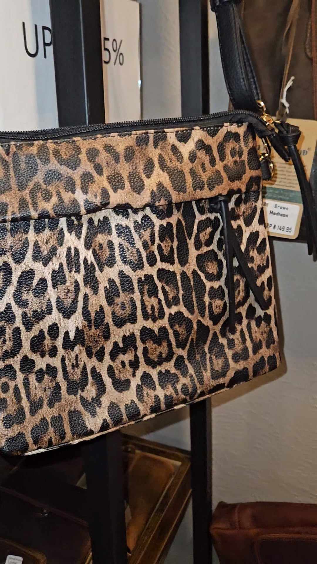 Agile Tuscany Vegan Leather Crossbody Purse image 1