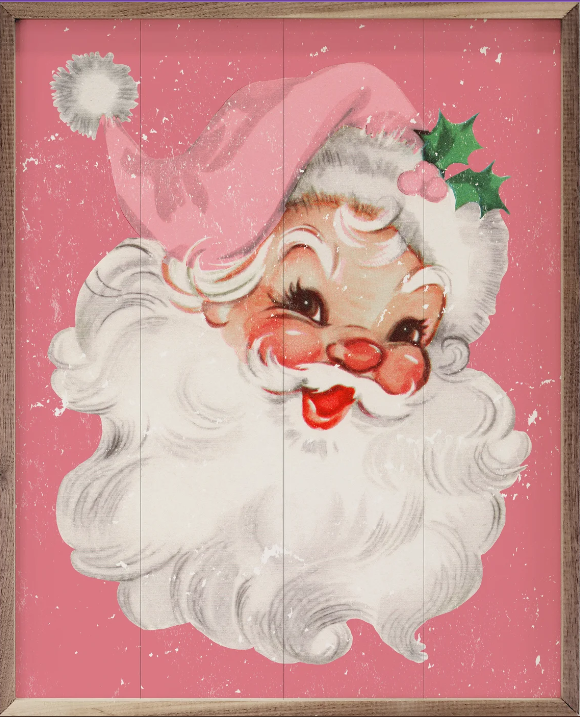 Pink Santa image 0