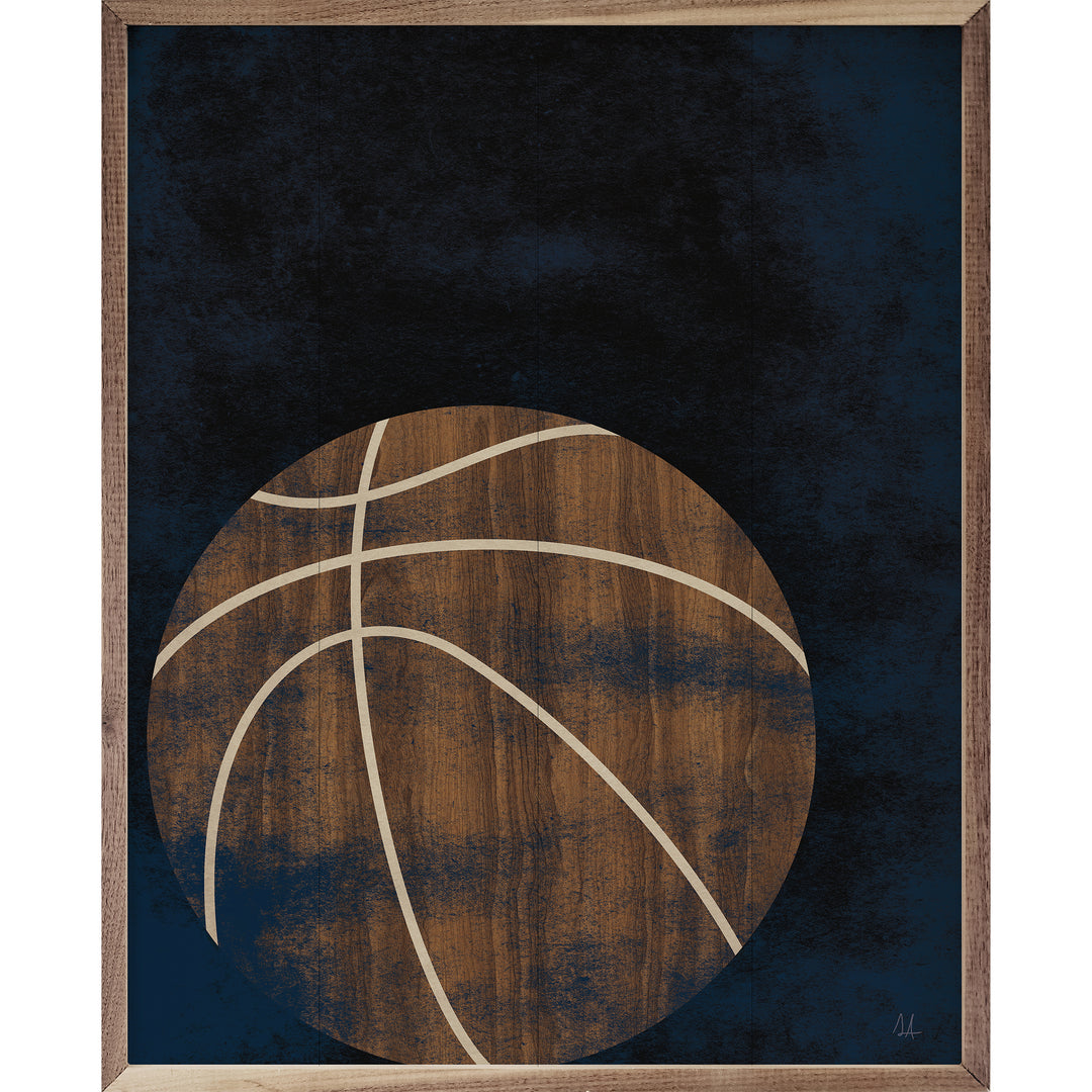 Basketball Wood By Sarah Adams image 1