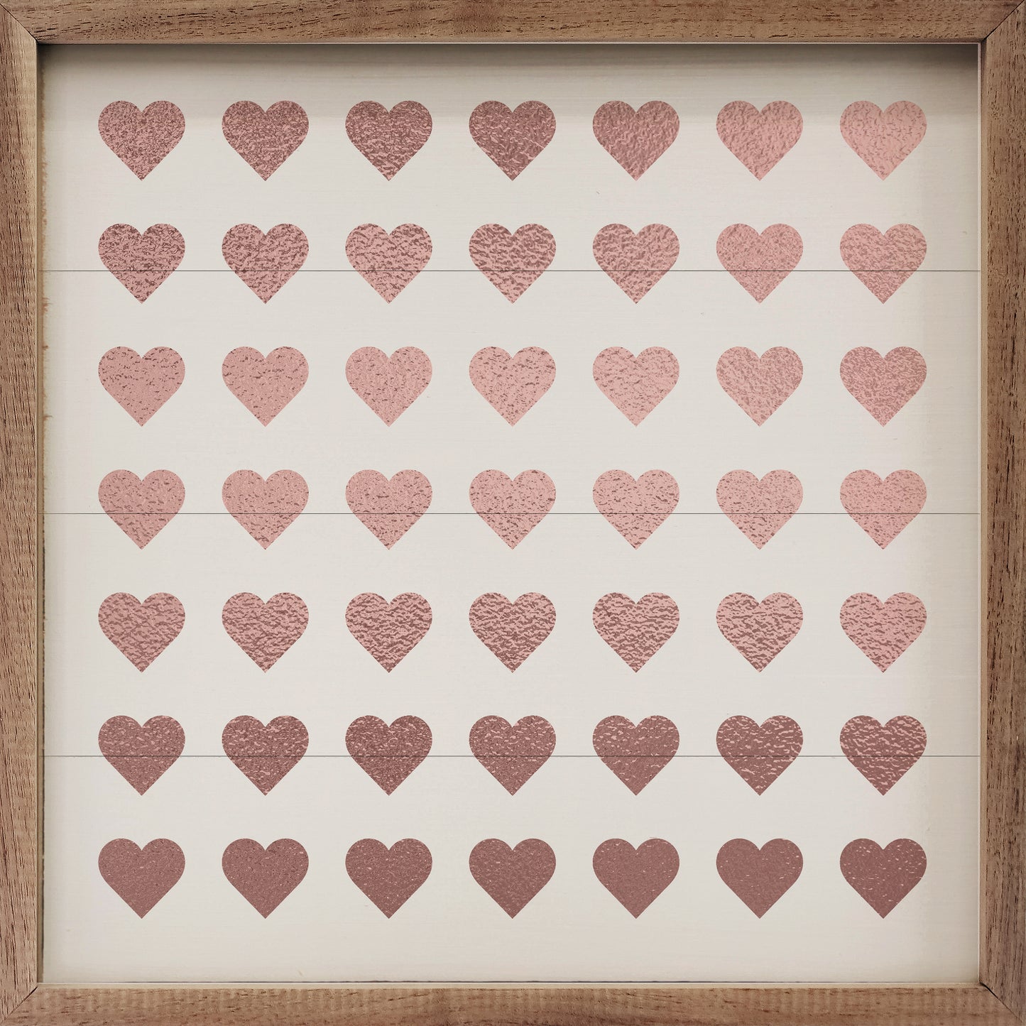 Glitter Pink Hearts White image 0