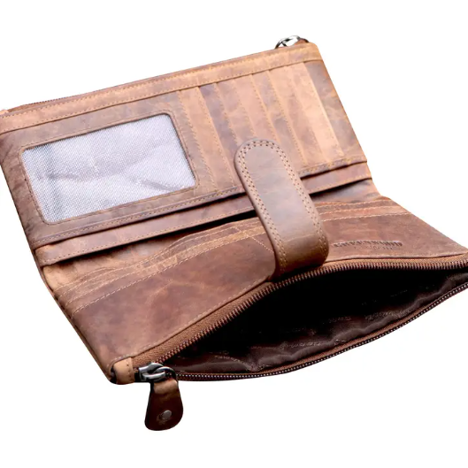 Elsa Handmade Leather Wallet image 1