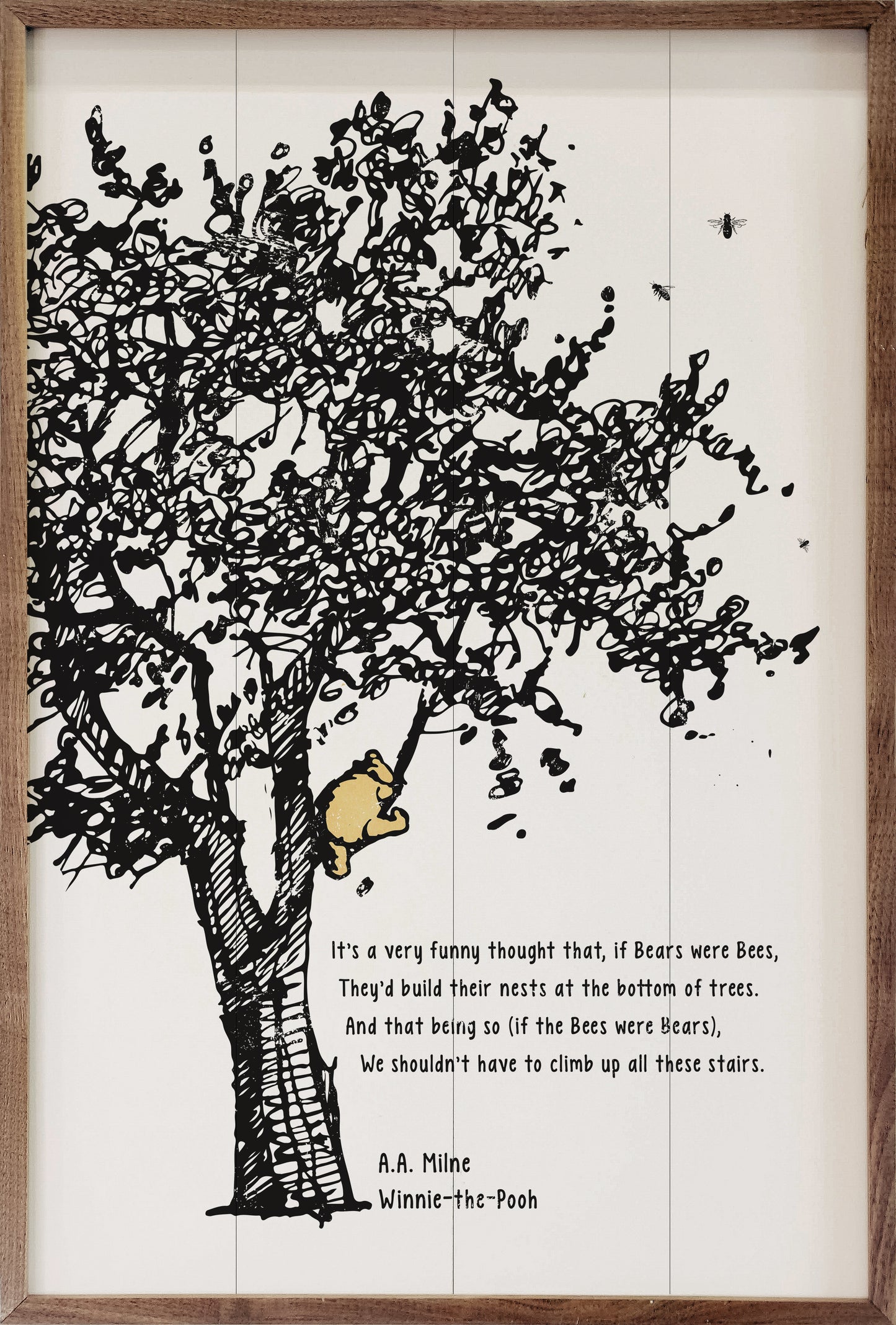 Tree Quote By A A Milne Winnie-The-Pooh image 0