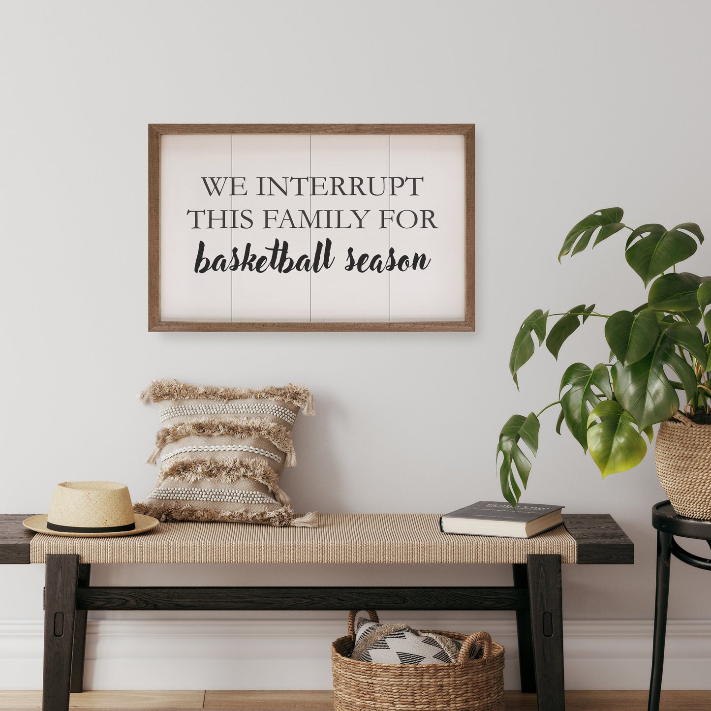 Basketball Season White