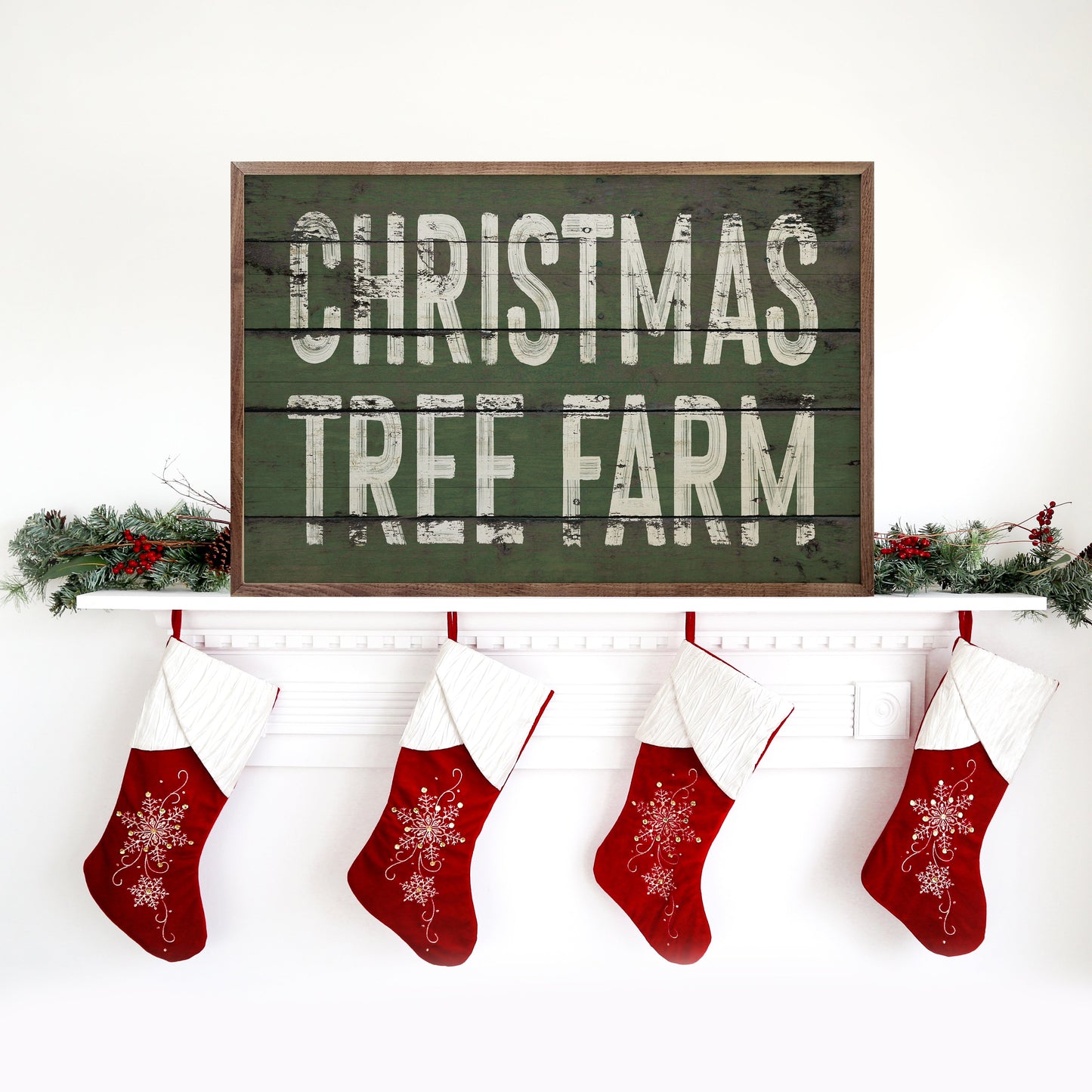 Christmas Tree Farm Green