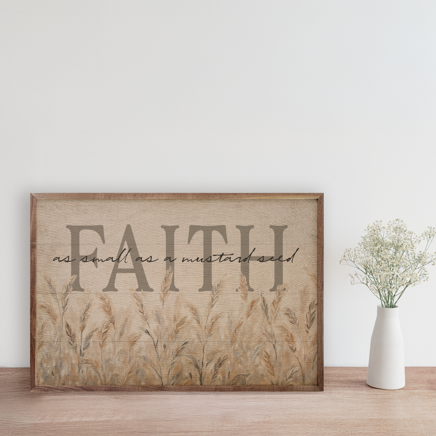 Faith As Small As A Mustard Seed