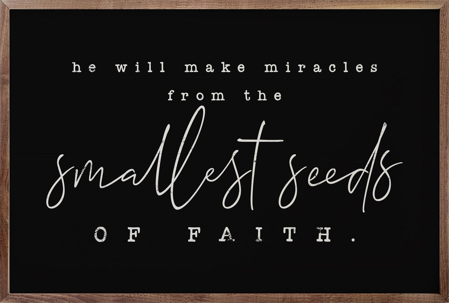 Smallest Seeds Black