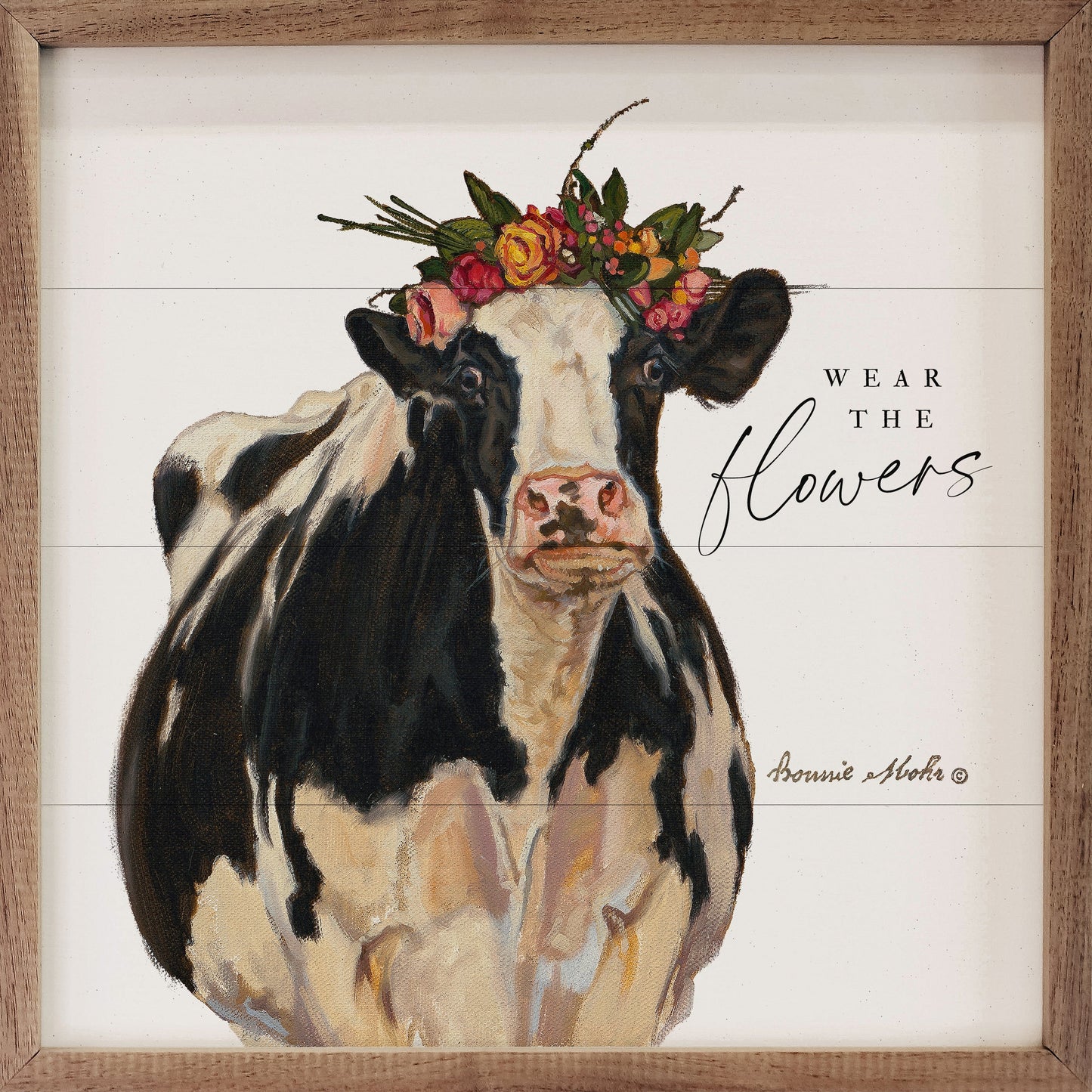Fancy Cow By Bonnie Mohr