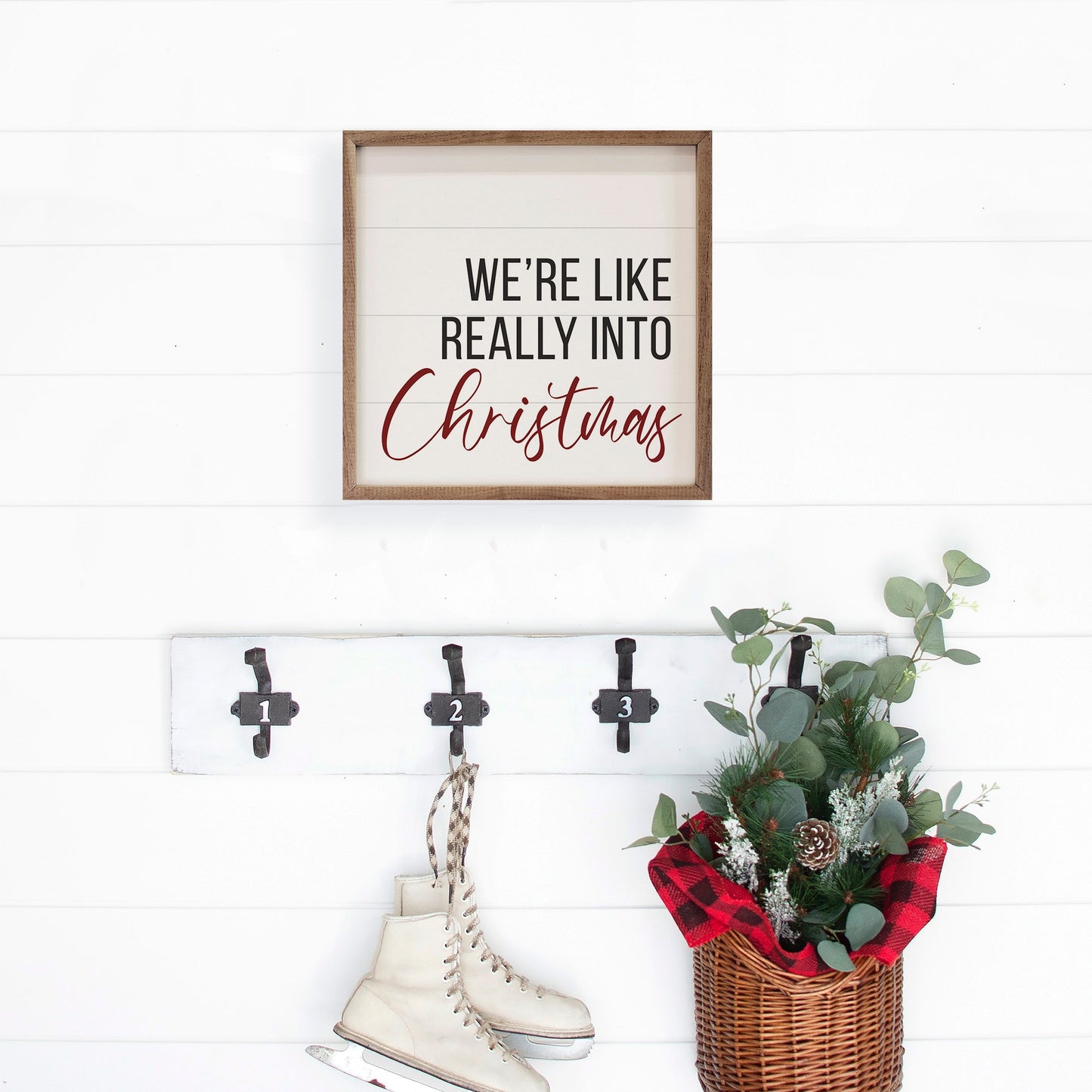 We're Like Really Into Christmas White