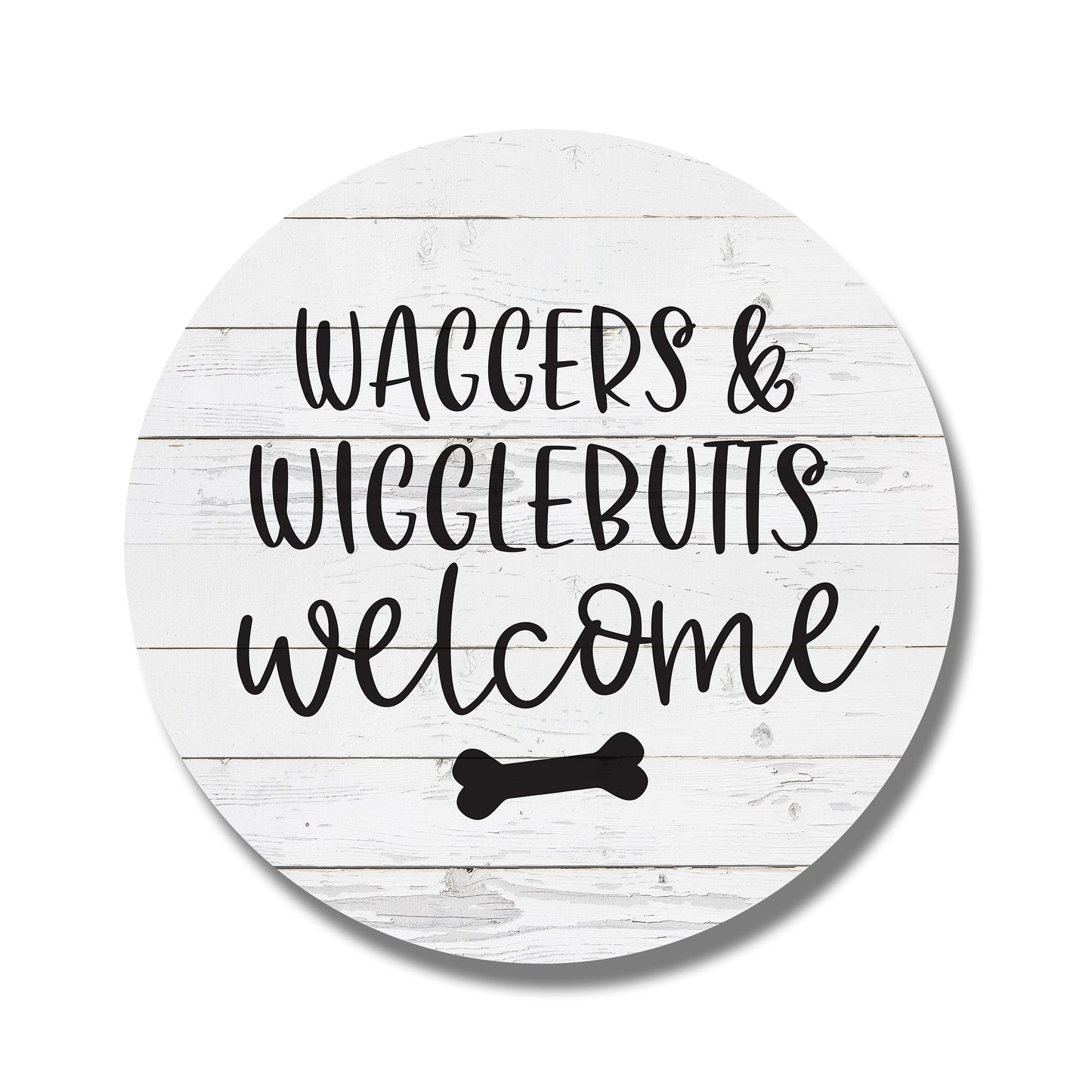 Waggers And Wigglebutts Welcome Whitewash Circle