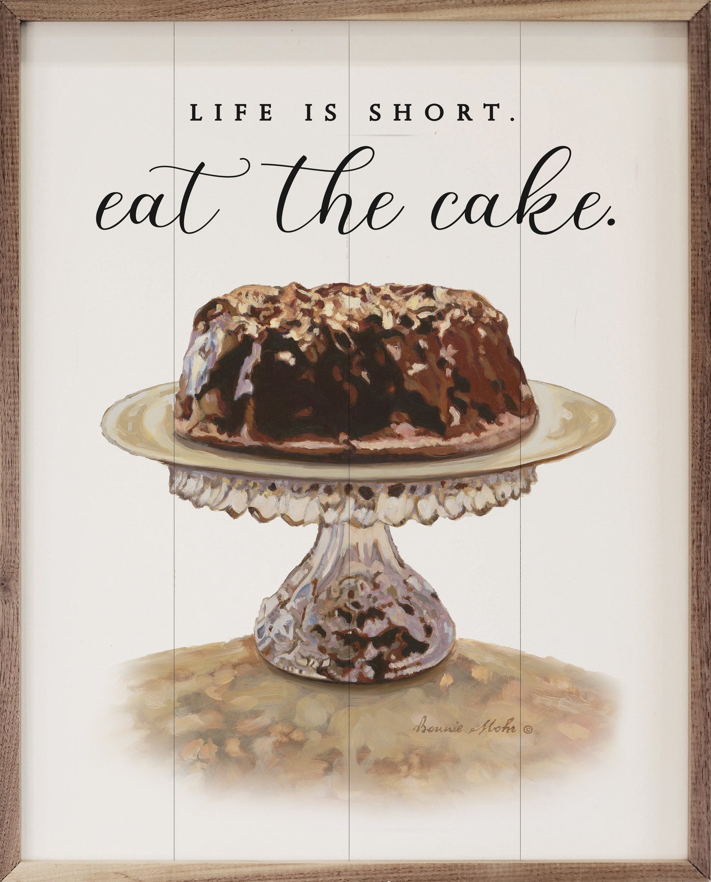Eat The Cake By Bonnie Mohr