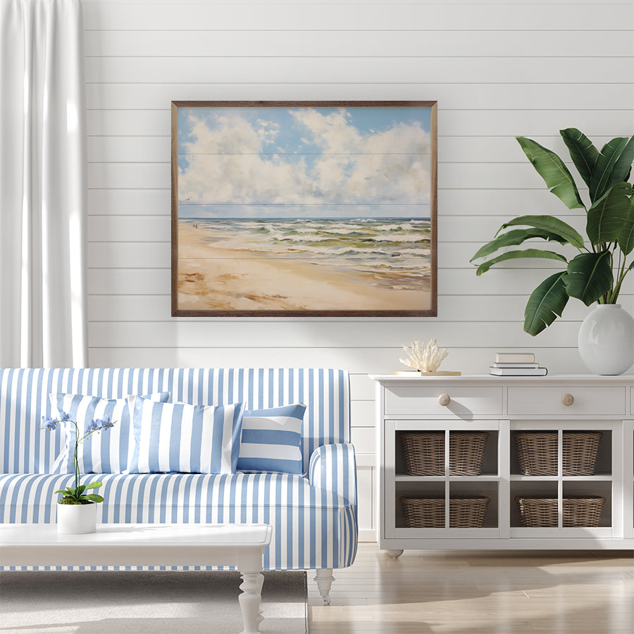 Summer Beach By Nini Art