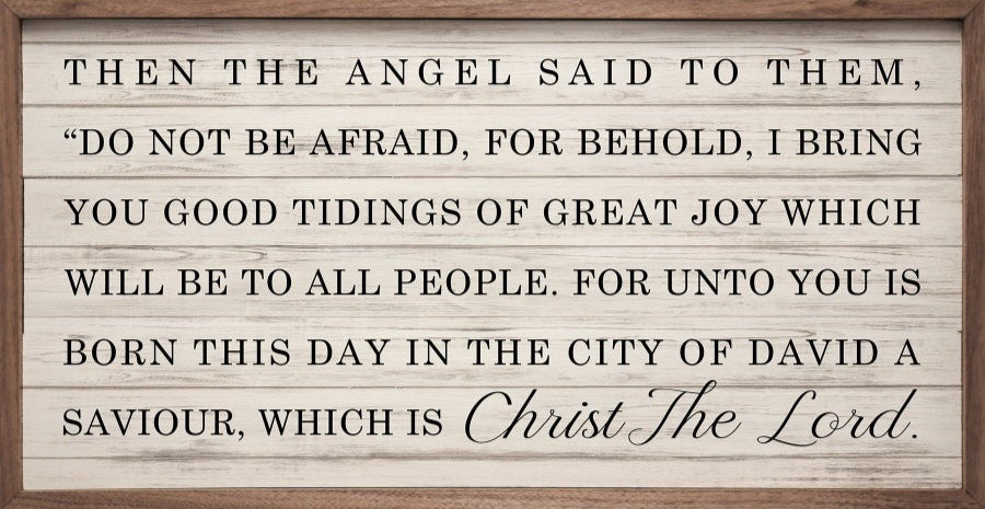 Then The Angel Said Whitewash image 0