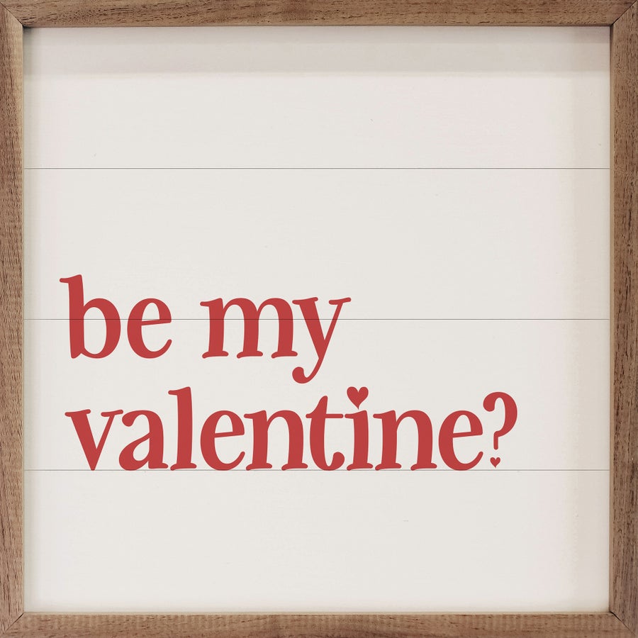 Be My Valentine White image 1
