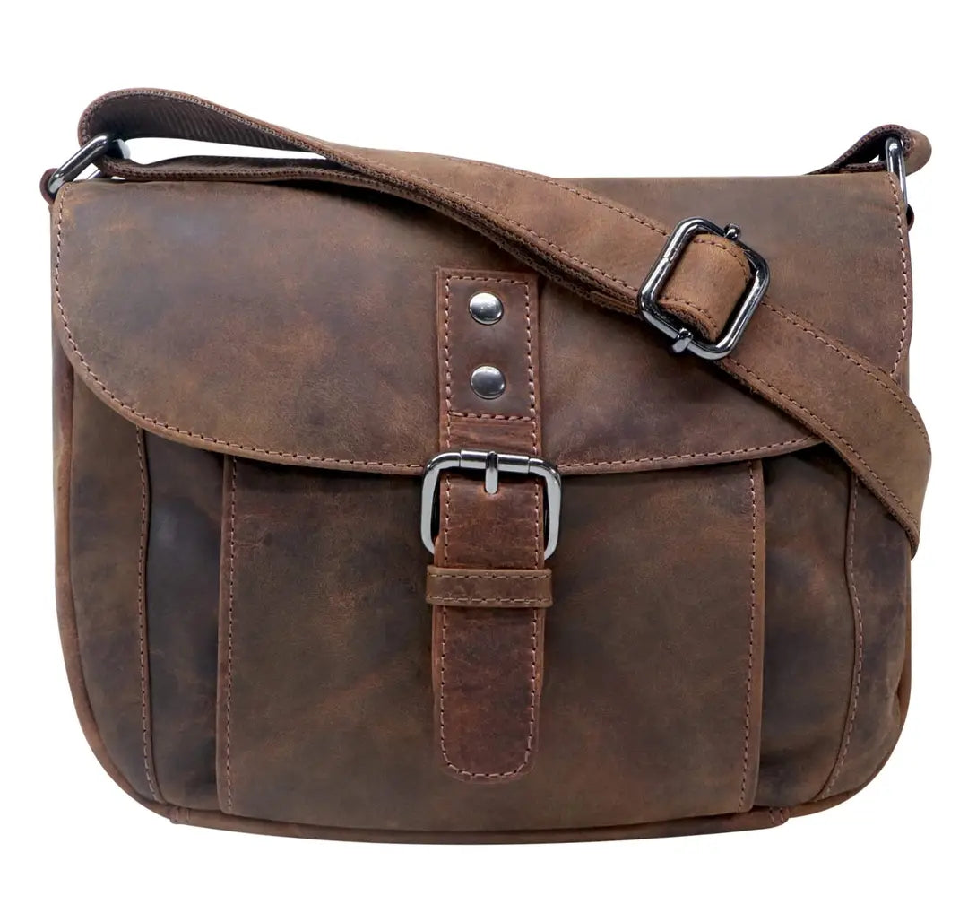 Lea Genuine Leather Crossbody Bag image 0