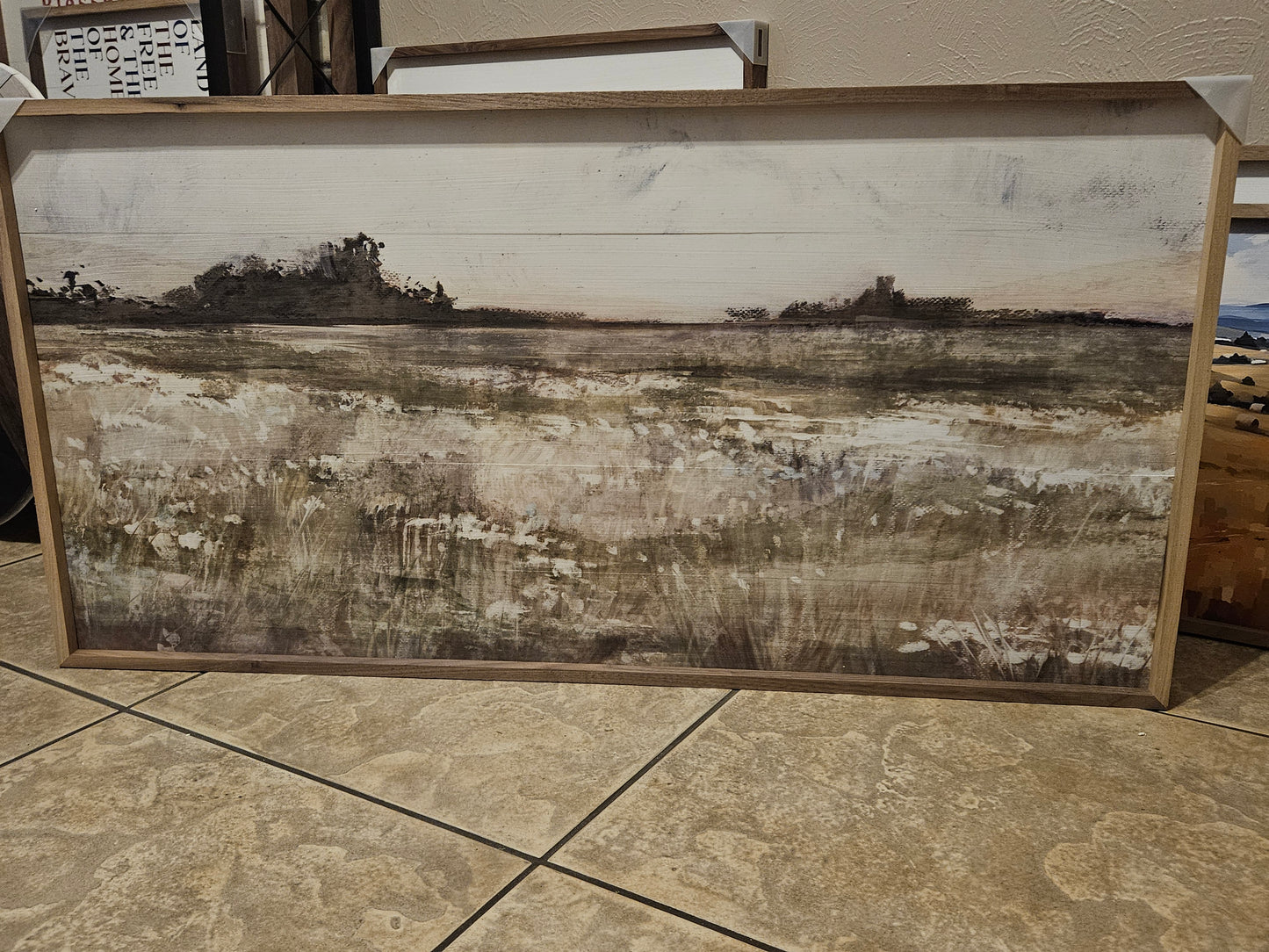 Moody Field By Nina Blue image 0