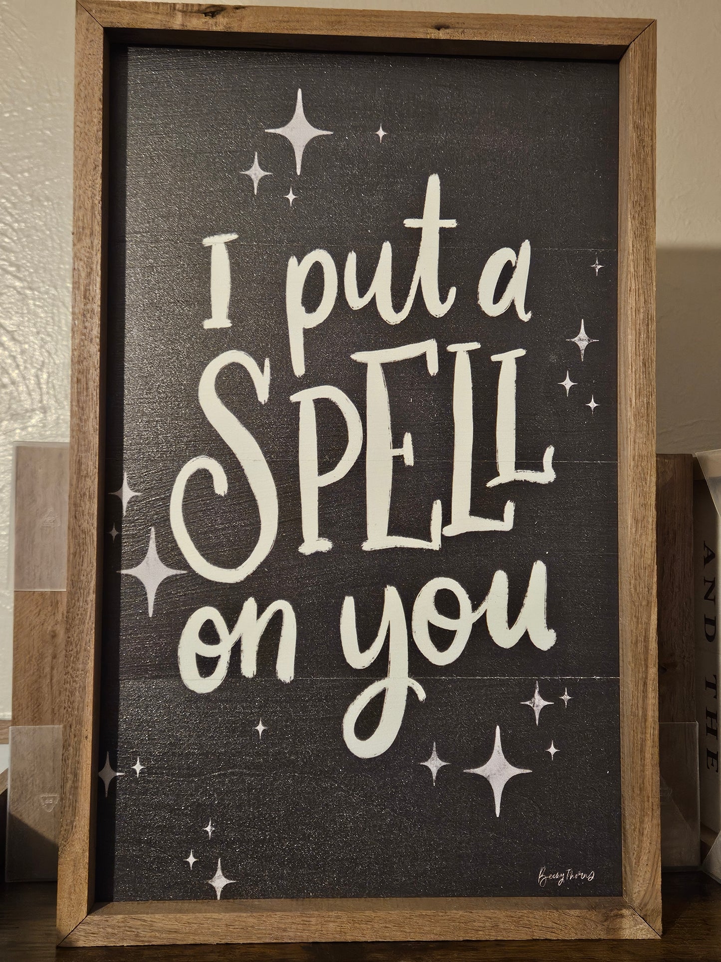 Sophisticated Spooky III Spell Black By Becky Thorns image 1