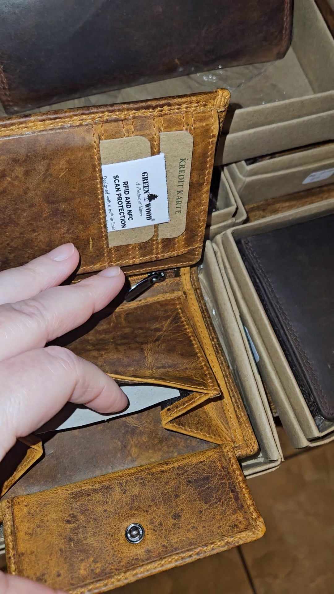 Tim Handmade Genuine Leather Wallet image 14