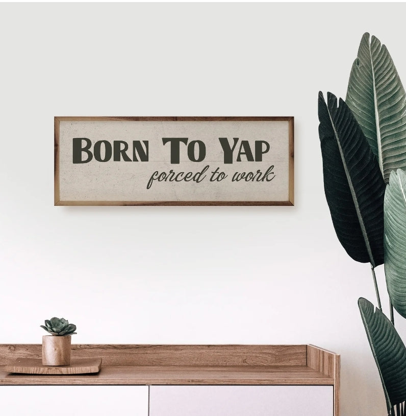 Born To Yap White image 1