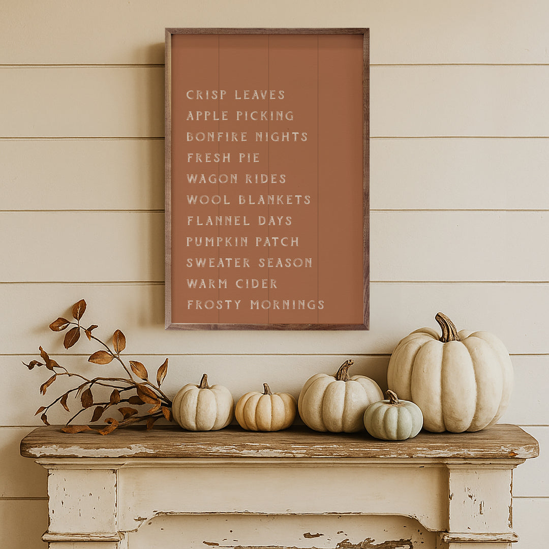 Autumn Activities List image 1