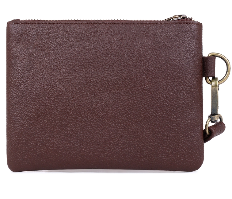 Genuine Leather Suede Wristlet image 2