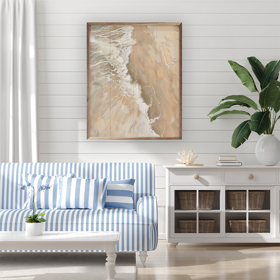 Neutral Coast III By Petals Prints Design image 3