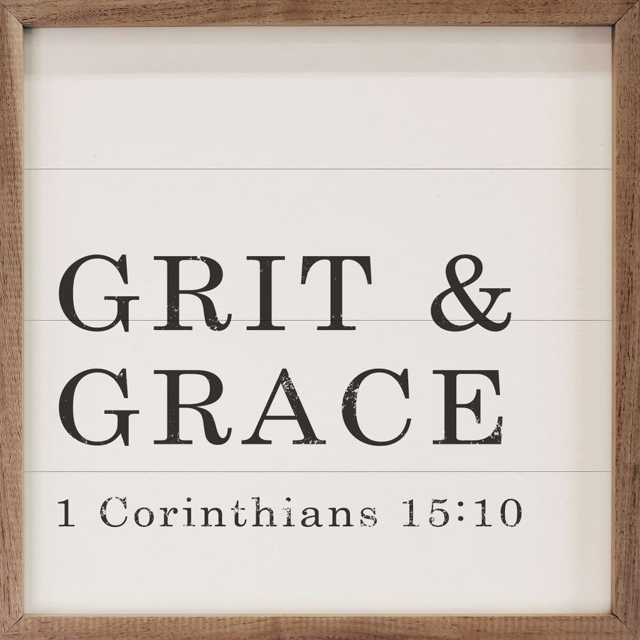 Grit And Grace 1 Corinthians 15:10 White image 0