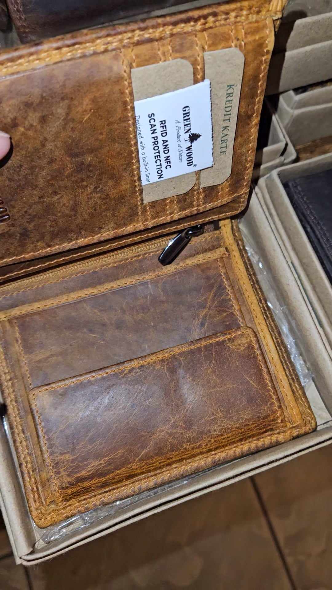 Tim Handmade Genuine Leather Wallet image 12