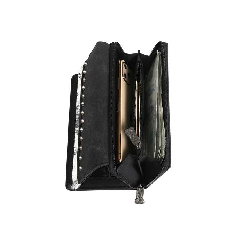 Trinity Ranch Hair-On Leather Wallet image 5