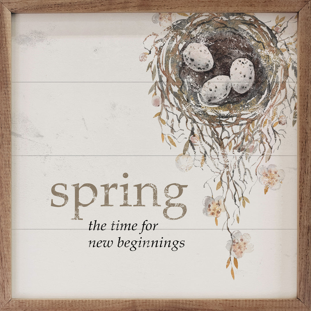 Spring Is The Time Nest White image 1
