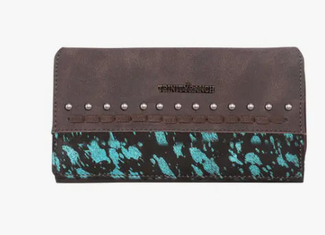 Trinity Ranch Hair-On Leather Wallet image 4