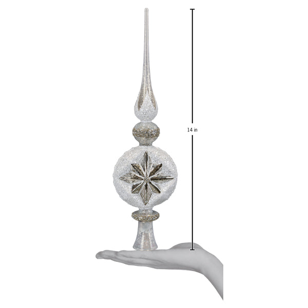 Retro Silver Frost Tree Top