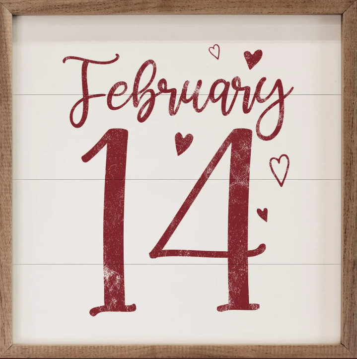 February 14th Hearts White image 0