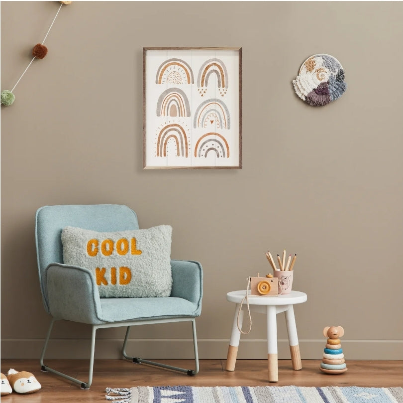 Boho Watercolor Multiple Rainbows By Allure Art image 2