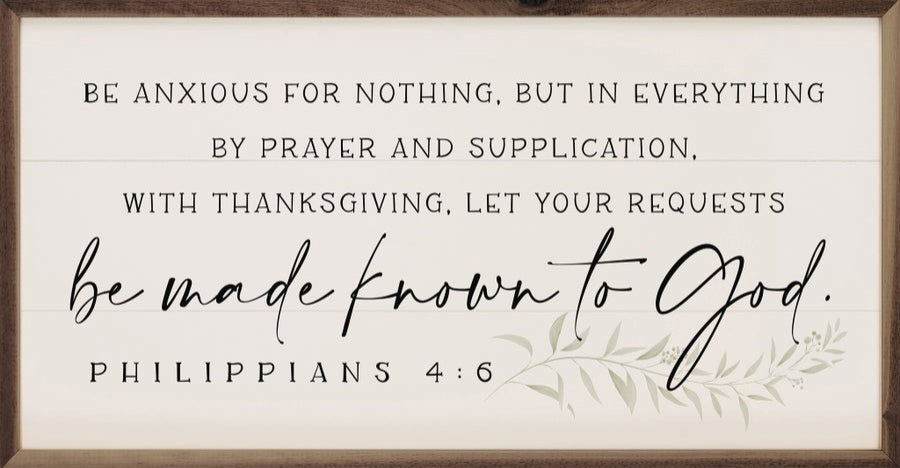 Philippians 4:6 Greenery image 0