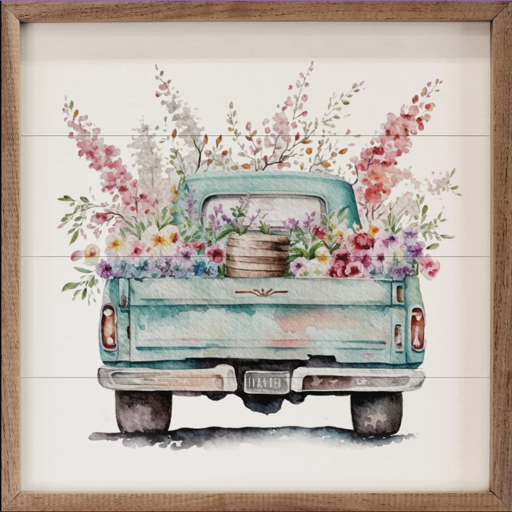 Spring Garden Truck Floral image 0
