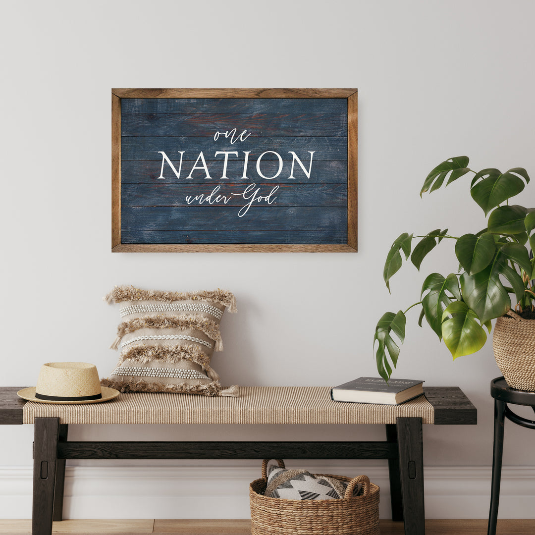 One Nation Under God Blue image 1