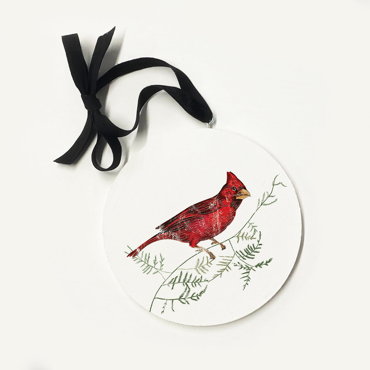 I Wish Heaven Had Visiting Hours Cardinal Ornament