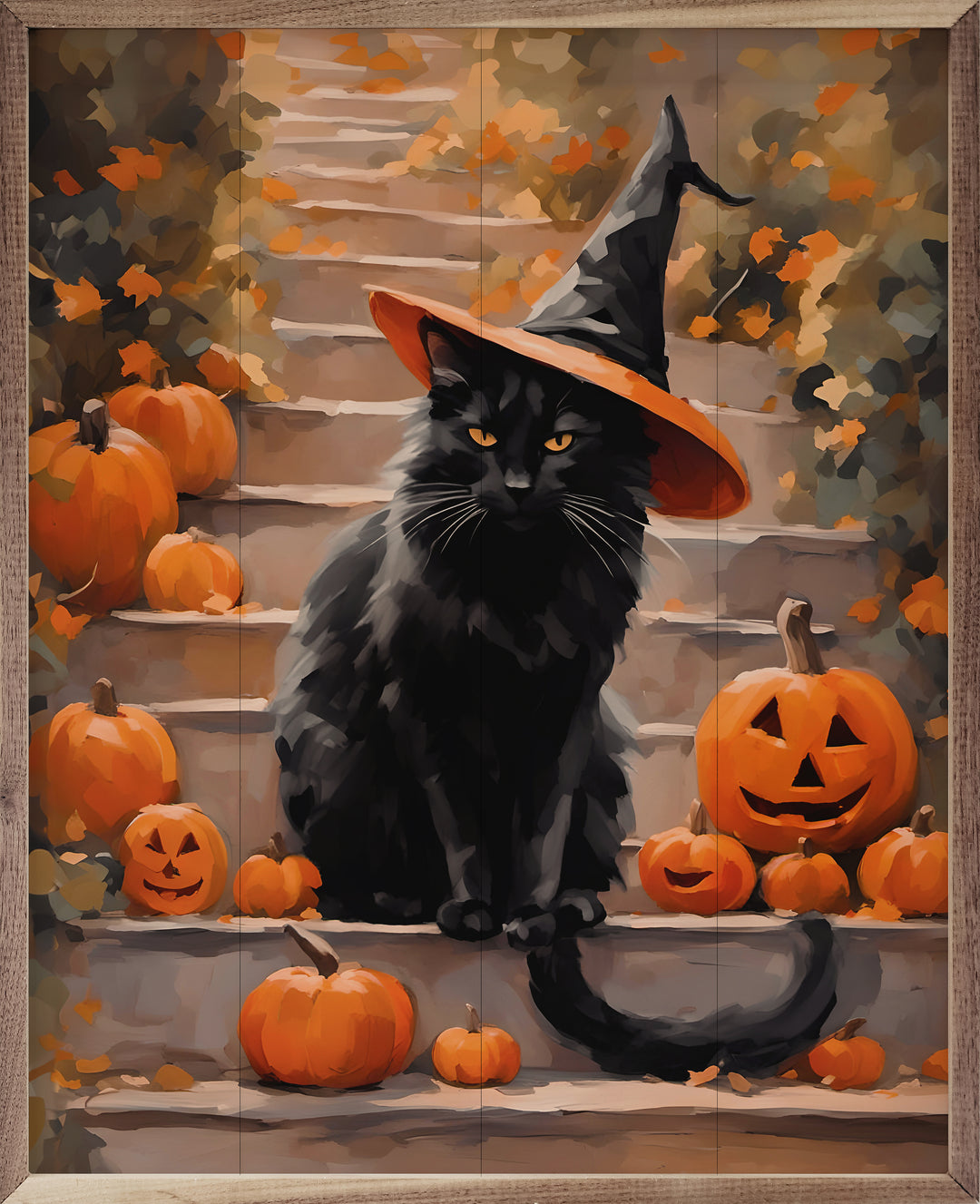 Halloween Cat With Hat image 1