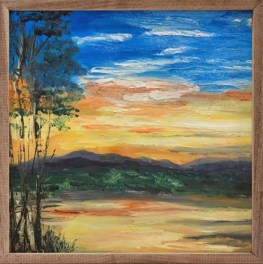 Beautiful Sunset By Annette Beraud Battaglia image 0
