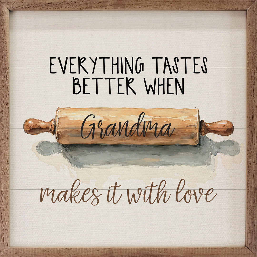 Everything Tastes Better Personalized Name image 0