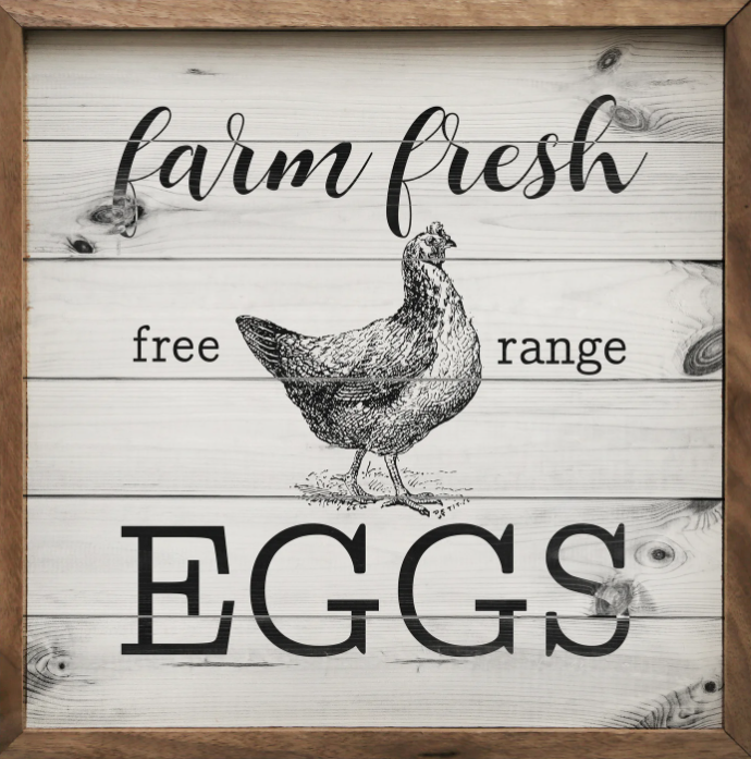 Farm Fresh Eggs White image 0