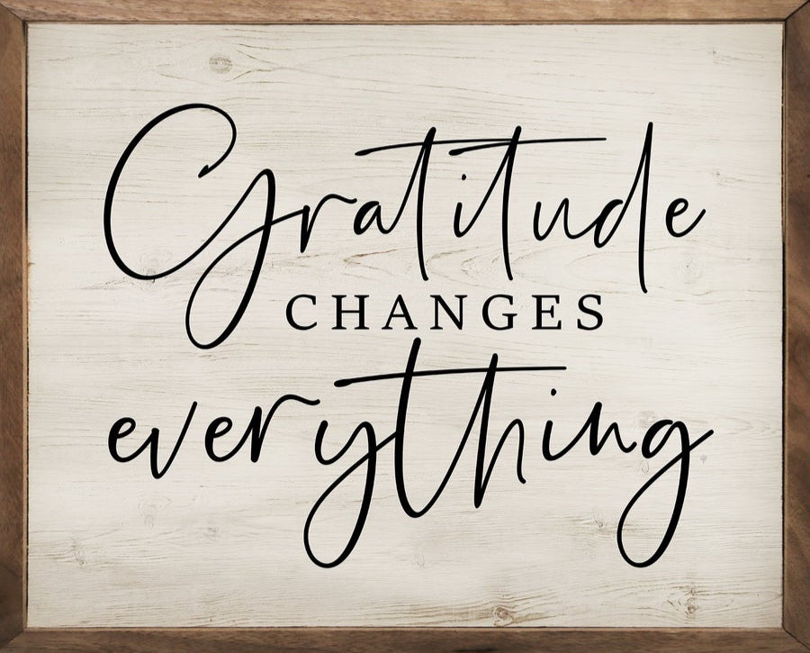 Gratitude Changes Everything Whitewash image 0