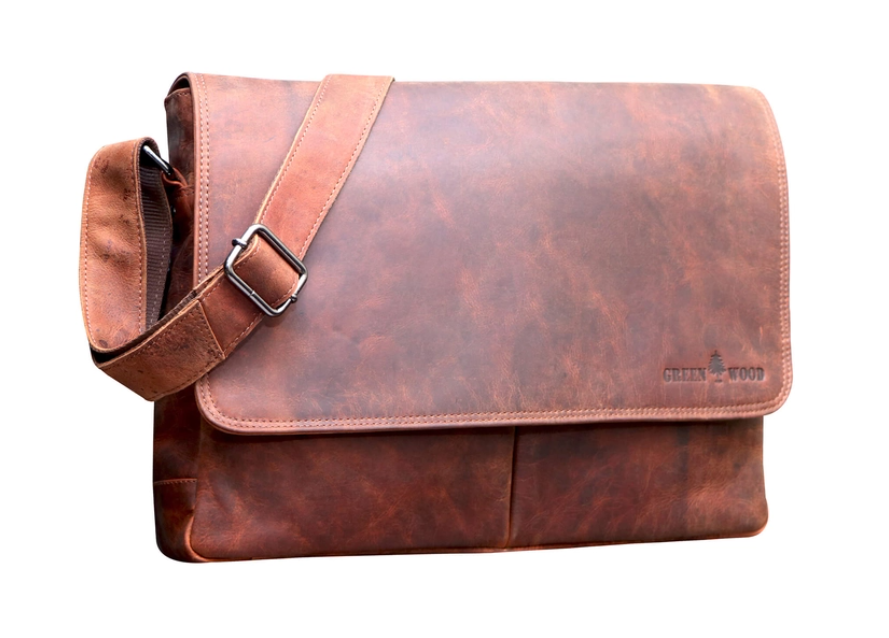 Leo Handmade Leather Bag image 1