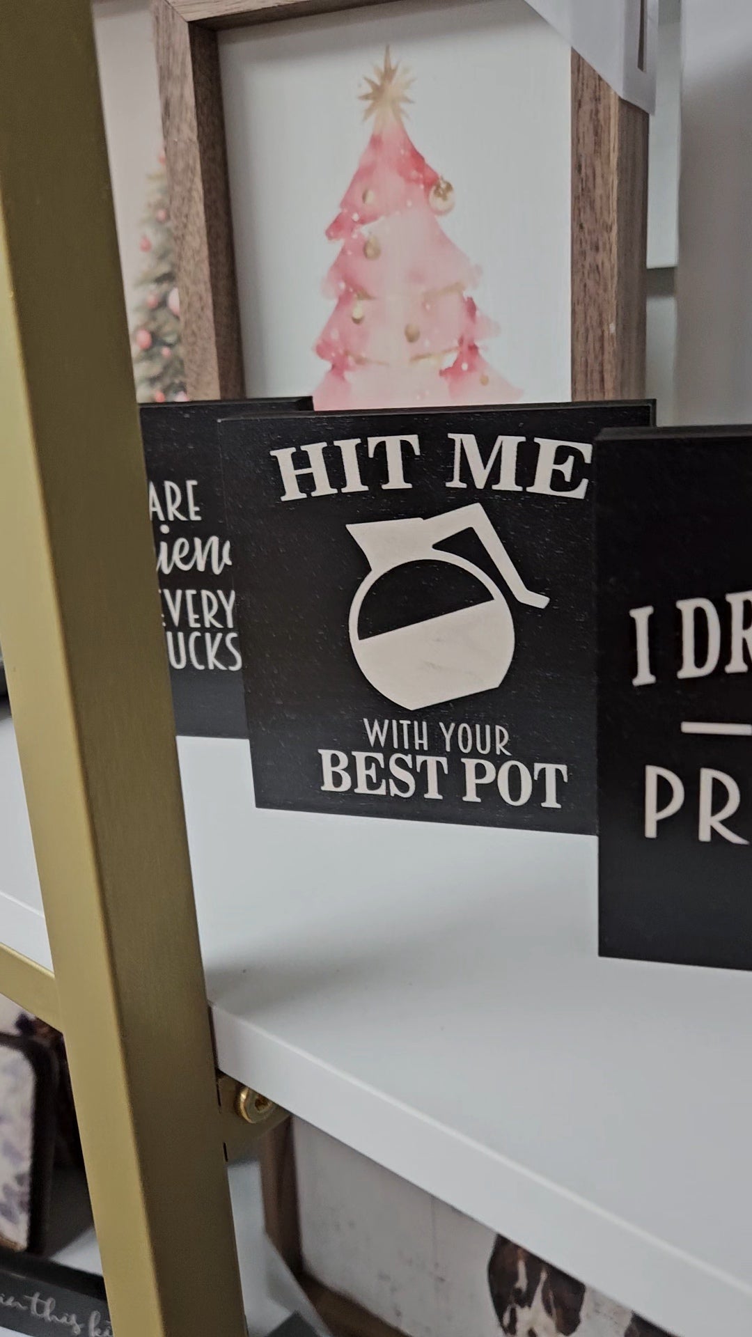 Hit Me With Your Best Pot Sign image 2