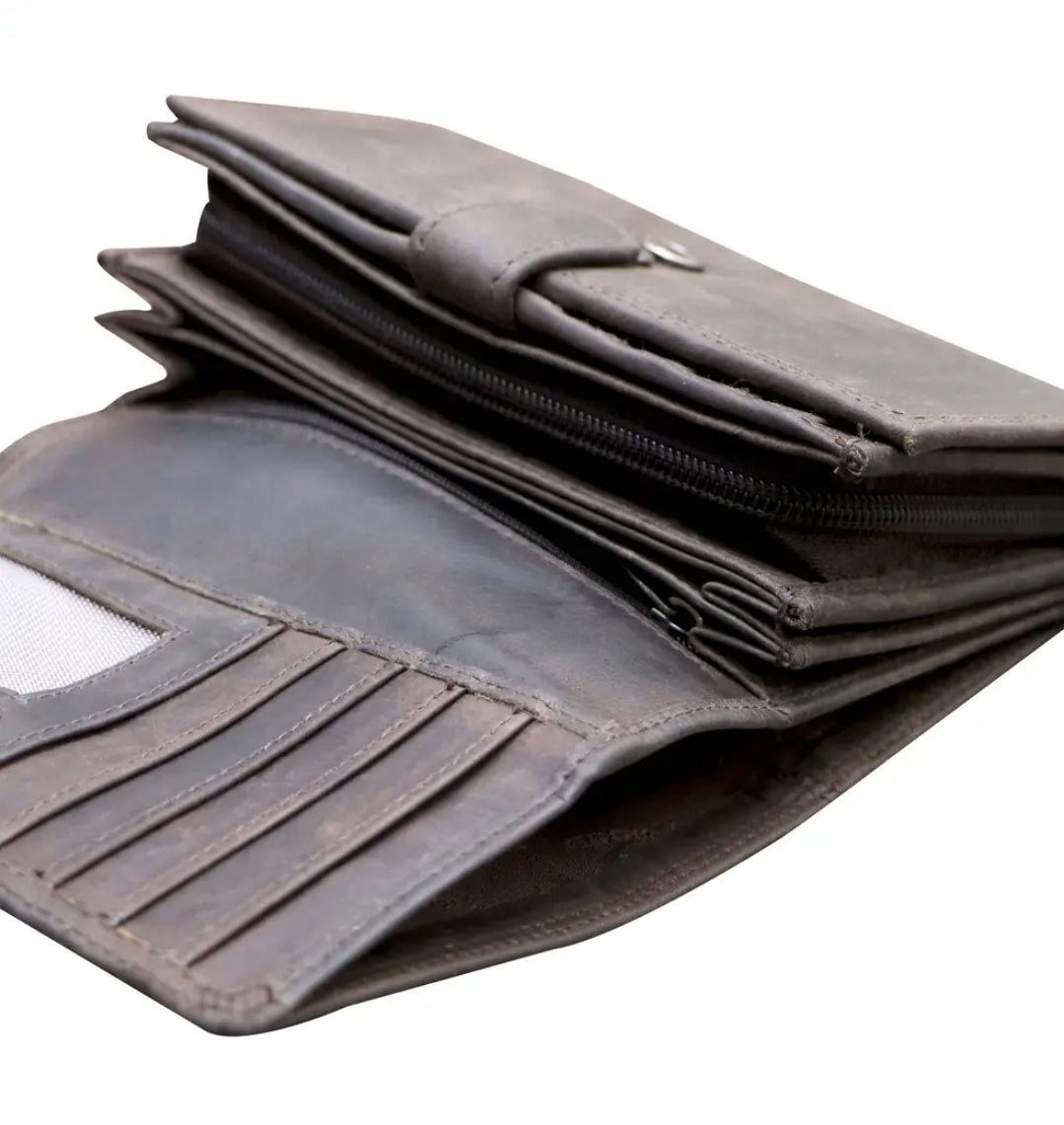 Ann Handmade Leather Wallet image 13