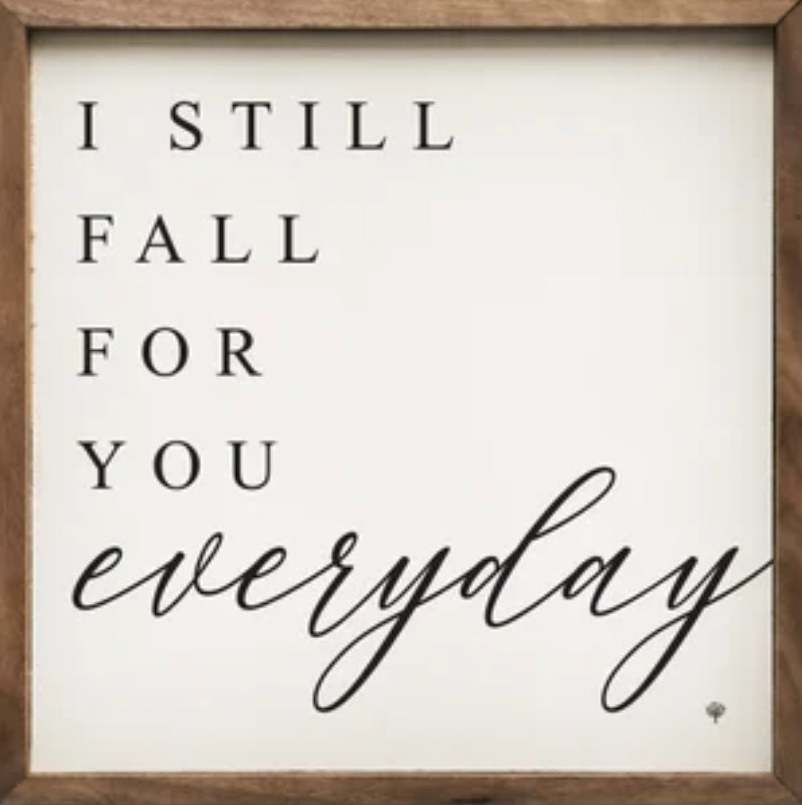 I Still Fall For You Everyday White image 0