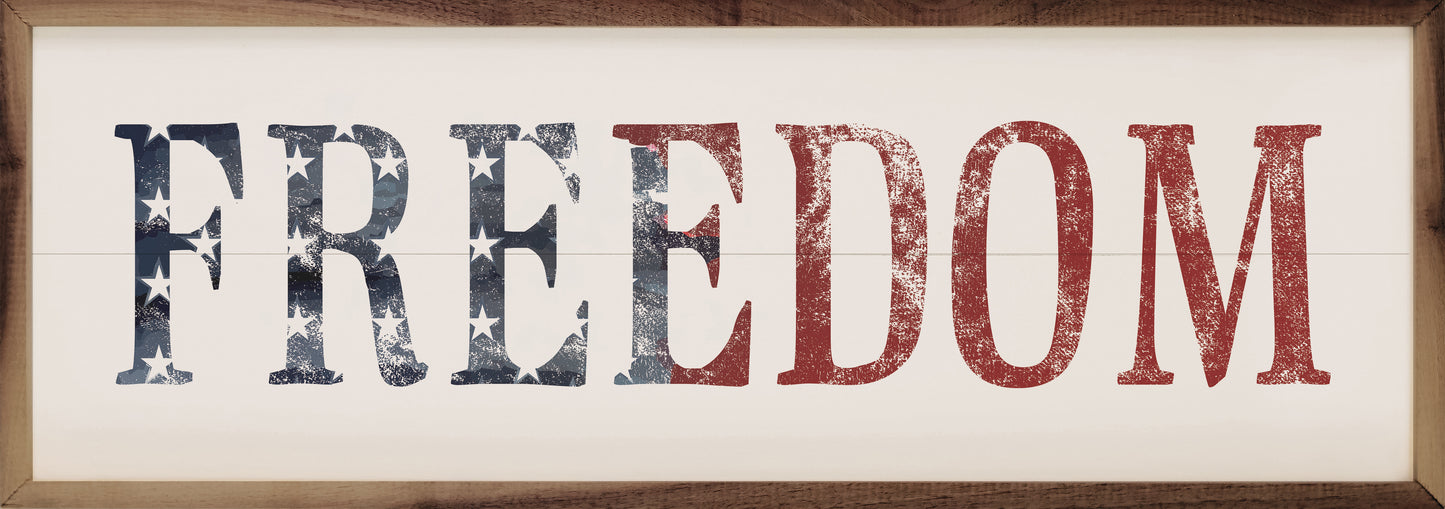 Freedom Flag White image 0