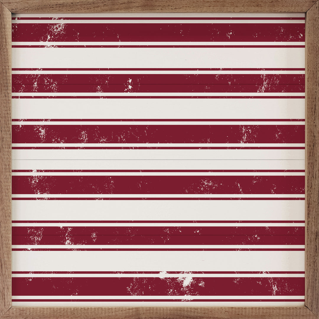 Pattern Red And White Stripes image 2