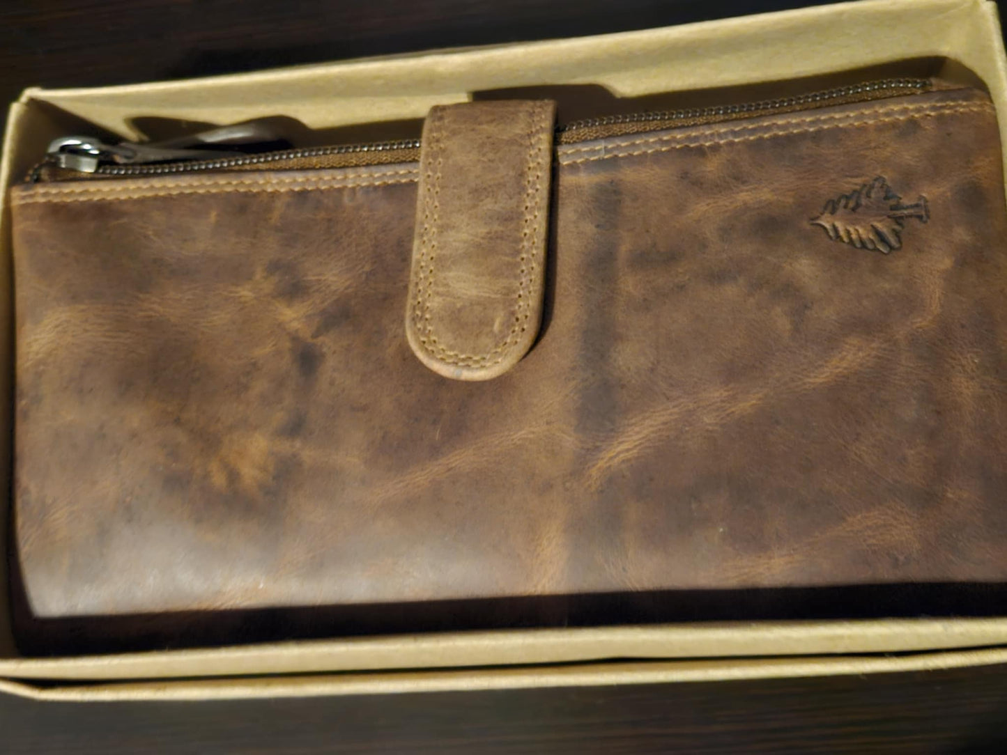 Elsa Handmade Leather Wallet image 5