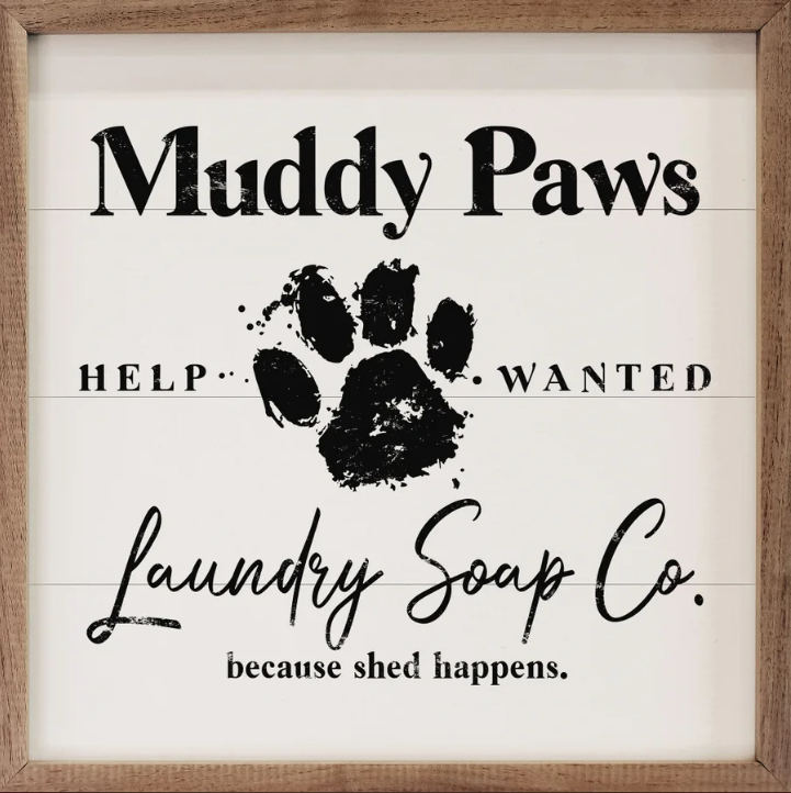 Muddy Paws White image 0